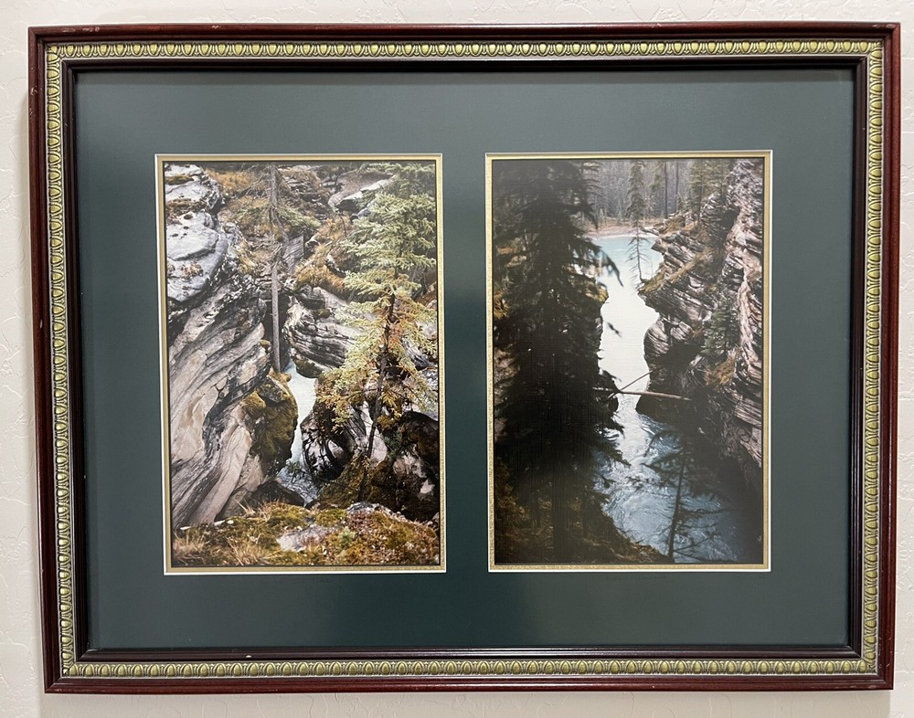 Set of Photos Framed Banff and Jasper National Parks Photos Canadian Rockies