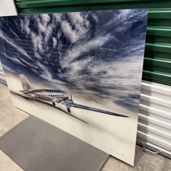 Peter Lik «Dreams Edge» 150cm 5’x3′ Aviation Plane Recess Mount Picture with COA