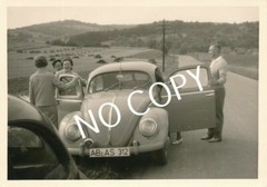 Photo Car VW Beetle AB-AS 312 Trip Germany B1.42