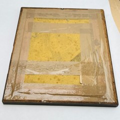 Antique Portrait Photograph – J. Fuchs Cologne, c. 1900, in Wooden Frame 39×33 cm