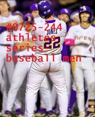MALE PORTRAIT #0725-244 -athletes -baseball men- free shipping in usa