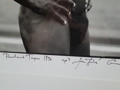 Annie Leibovitz signed photo Carl Lewis