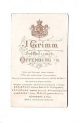 CDV photo lady portrait-Offenburg 1893