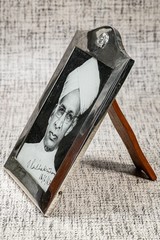 Rare Second President of India Signed Presentation Photograph Silver Photo Frame