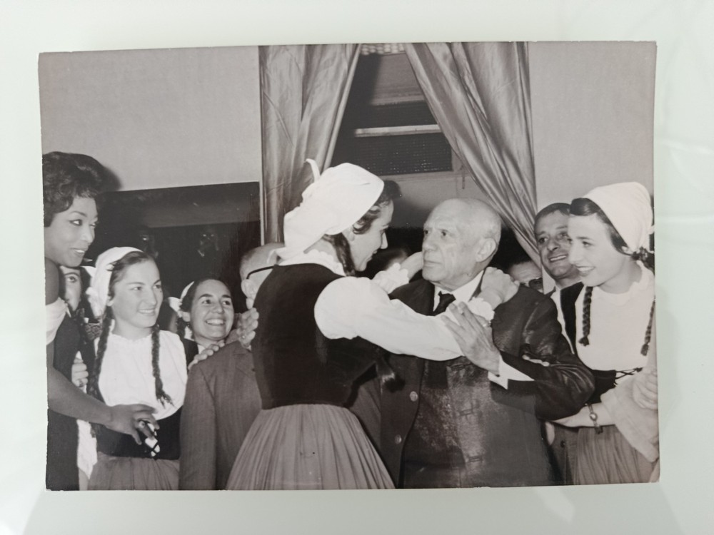 Original Vintage Photo Pablo Picasso