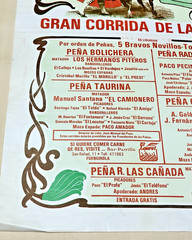 VTG GRAN CORRIDA DE LAS PENAS, Corrida de Toros – 1986 BULLFIGHT POSTER 25×17