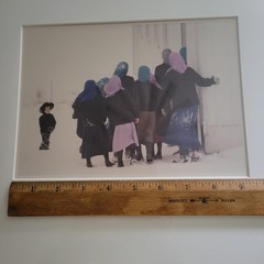 AMISH Original Paper Print Photograph by Bill Coleman, Signed and Numbered