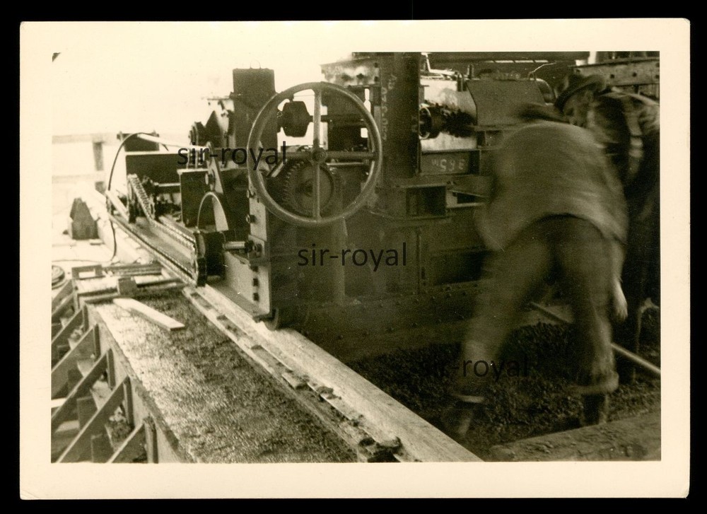 Construction Machinery Engineering Site Construction Worker Profession – Photo 11x8cm