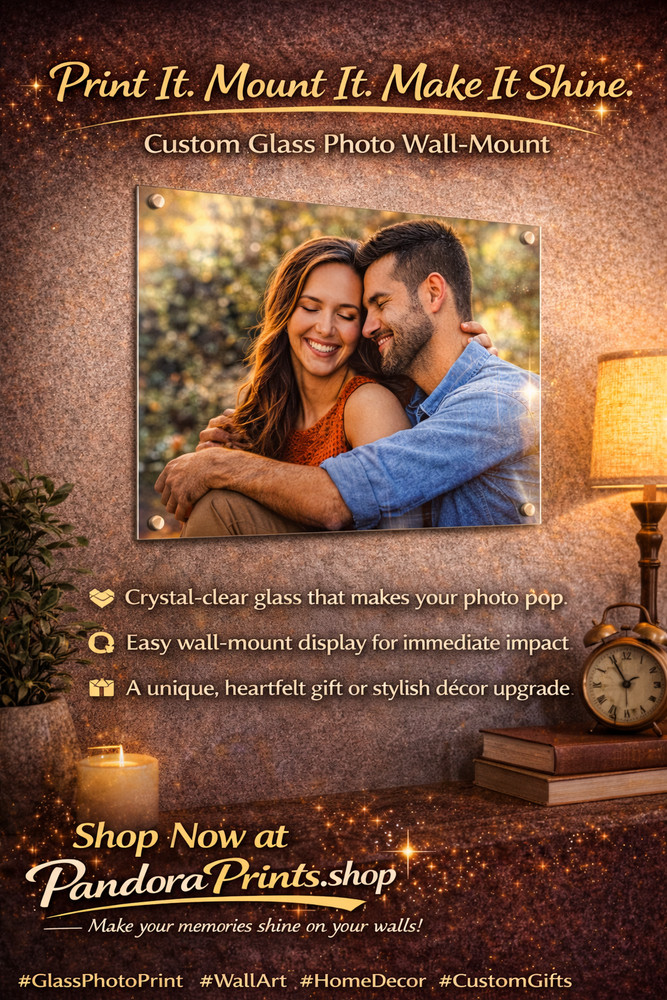 Custom Framed Family Photo, Couple Picture Frame, Tempered Glass Wall Art