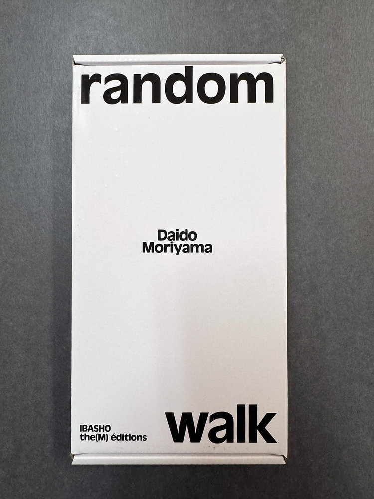 Signed! Daido Moriyama : Random Walk Limited Edition, Polaroid stickers OOP