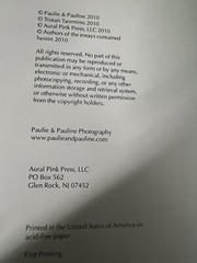 Off The Set: Porn Stars And Their Partners, Photo Book 2010 By Paulie & Pauline