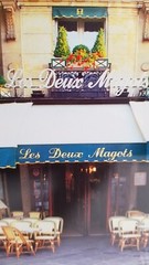 Locke Heemstra Photograph «Les Deux Magots» Paris Framed /Ready to Hang 18 x 14″