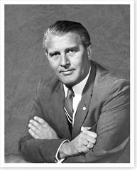 NASA Wernher von Braun 1960 Official Portrait Silver Halide Photo