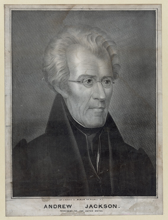Andrew Jackson Photograph – Vintage Photo from 1834