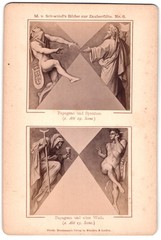 12 Photographs Fried. Bruckmann, view of Vienna, pictures of the Magic Flute in the Lo