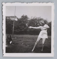 Dance Study Woman in Dance Motion Dancing 1944 – Vintage Photo 1940s