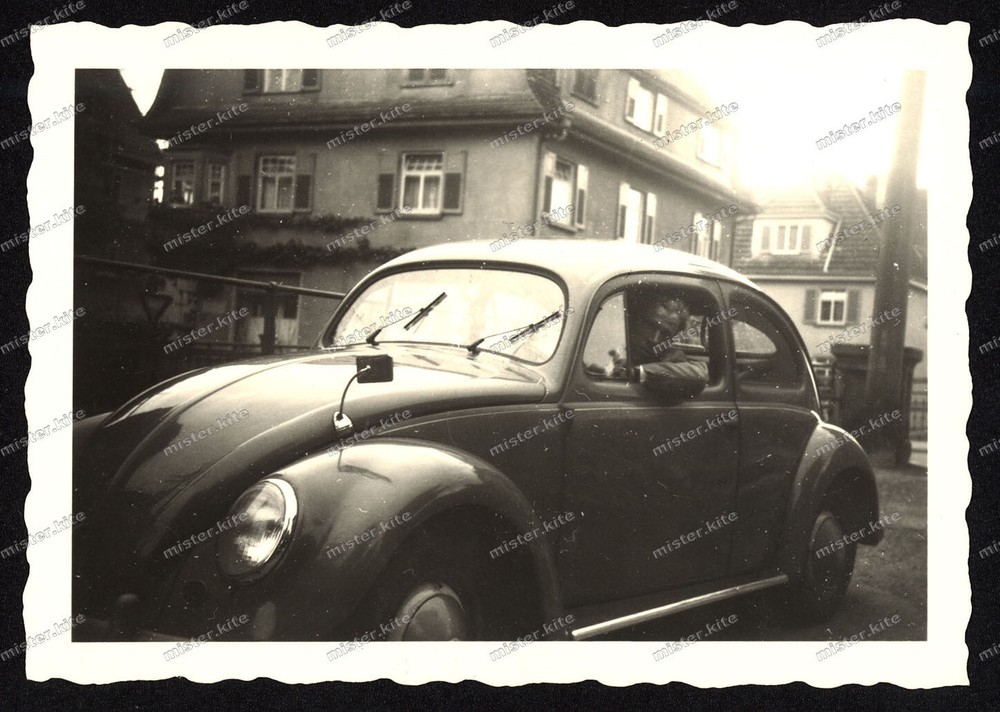 Photo-Tübingen-Pfizerstraße-VW-Beetle-Volkswagen-Beetle-1960-
