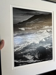 Winter Surf, Garrapata, Sur Coast, 1966 by American photographer Morley Baer