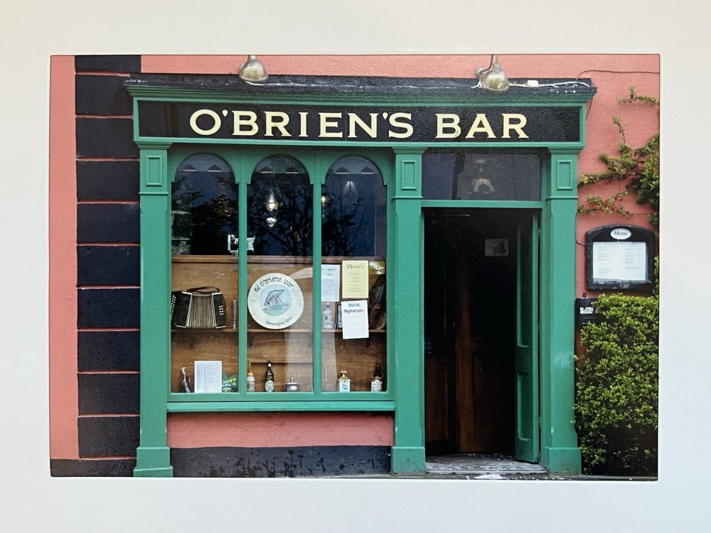 Travel Photography – O’Brien’s Bar Print
