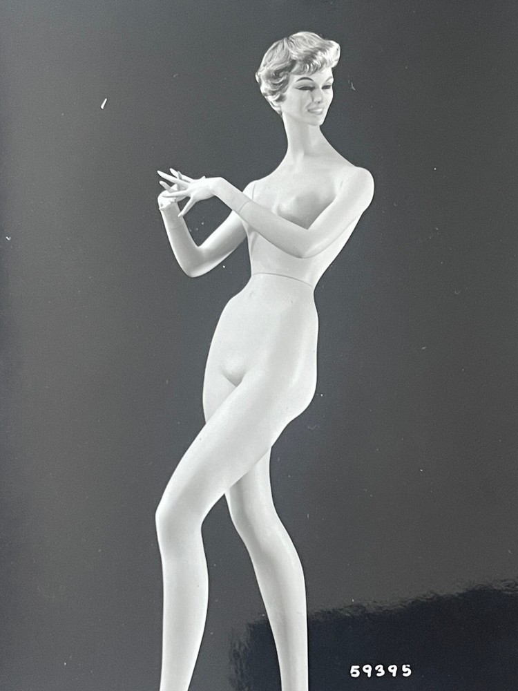 Rare Vintage Original Photo Siegel Stockman Mannequin Female Fetish Curiosa
