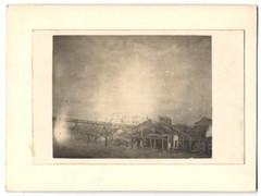 Photograph Oppau, fire brigade operation after explosion in the nitrogen plant 1921