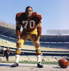 Sam Huff-redskins 8×10 Colorized Print-FREE SHIPPING