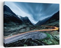 Master of Photography, Glencoe, Scottish Highlands, Glencoe Trails, Canvas Wall