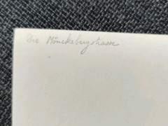 Hans Breuer Photo Hamburg 1928 Stamped Die Mönckebergstrasse.