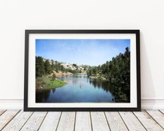 Medicine Bow Forest Cheyenne Wyoming Paddle Board, Fine Art Photography,