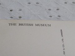 VTG RPPC REAL PICTURE ASHUR-BANI-PAL, KING OF ASSYRIA RARE MUSEUM ART POST CARD