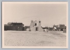 Taos Pueblo New Mexico USA 1964 – World Heritage Church Building – Photo 1960s
