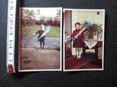Heritage private photo small Collection Lot! 2 x girls school class enrollment school bag