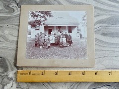 Oak Grove Page Co. Iowa Country School Original Photo 5″ x 6″ One Room School