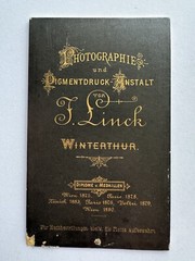 orig. CDV photo photograph picture old Mr. Mann fashion around 1885 Winterthur Linck