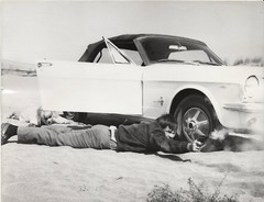 24×18 Orig Movie Photo 1968 On A Friday In Las Vegas Ford Mustang Convertible Photo