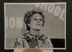 Pat Nixon press photograph 7×9, b/w 1976