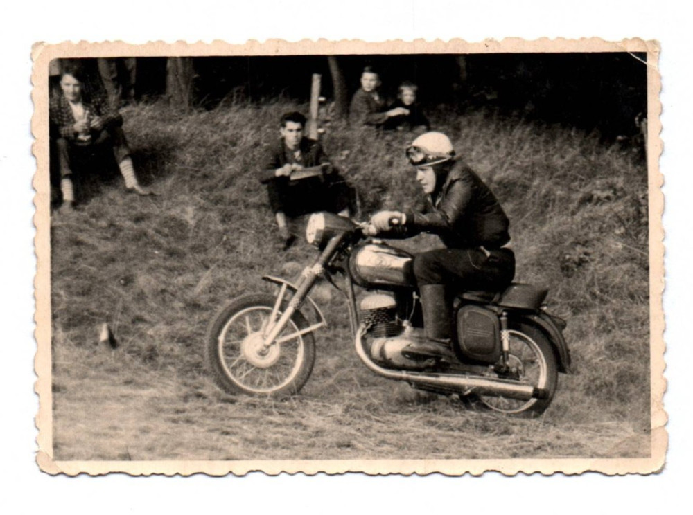 Photo Jawa Manet Vintage Motorcycle Racing Vintage Original