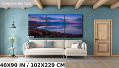 Utah’s Majestic Ocean Lake: Great Salt Lake Utah Sunset Metal Aluminum Print