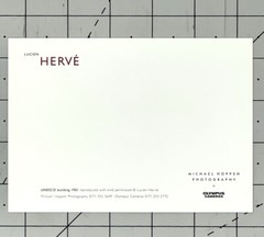 Lucien Hervé (1910-2007) Photo Print Card UNESCO Building 1951