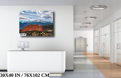 Legends Unveiled: Garden of the Gods and Pikes Peak Colorado Springs Wall Art
