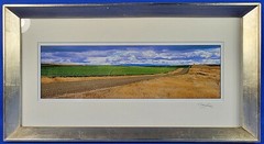 Gary Love Signed Open Edition «Copperhead Raod» Panoramic Photography Framed