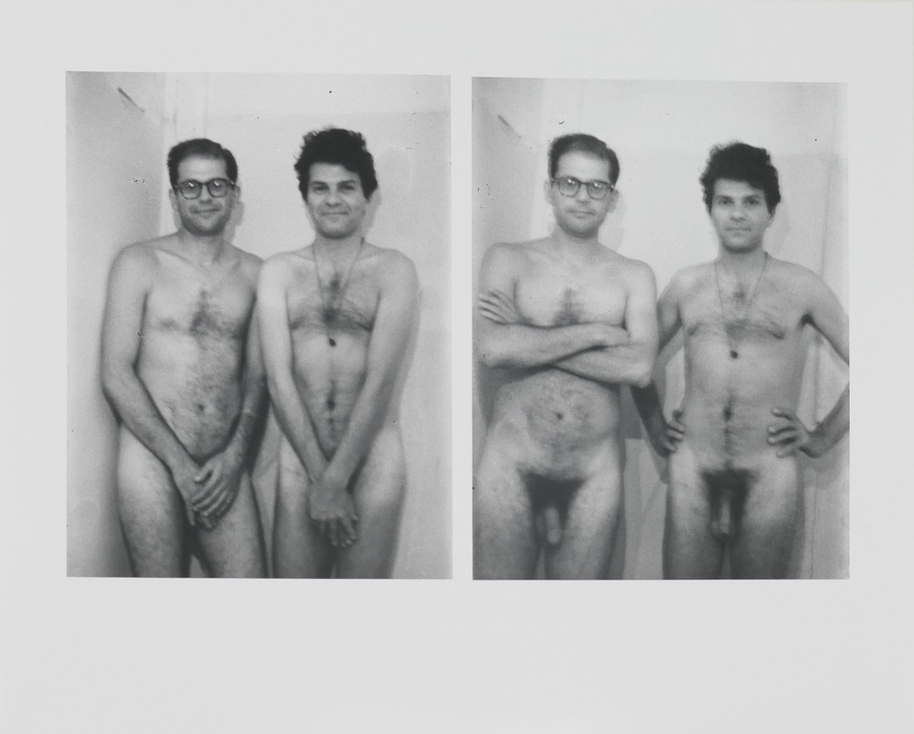 GINSBERG, Allen. & Corso, Gregory.: A Modest Portrait, 1961 Nude portrait
