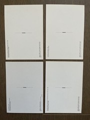 SALE! Super RARE! Bruce Weber / Max Ernst – Four Vintage Postcards