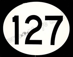 Route 127 Highway Road Sign DIGITAL DOWNLOAD JPG Teen & Dorm Wall Art