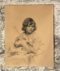 Knaffl Brothers Photogravure on Board~ “The Young St. John”~ 1903