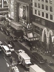 HENRI SILBERMAN ,’TIMES SQUARE AFTERNOON’, AUTHENTIC 2003 ART PHOTO PRINT
