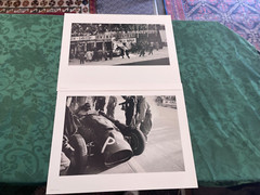 Jesse Alexander Portfolio of Motor Racing Photographs Signed