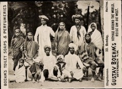 Photo Mumbai Bombay India, natives, advertisement Boehm’s toilet soap – 11088211
