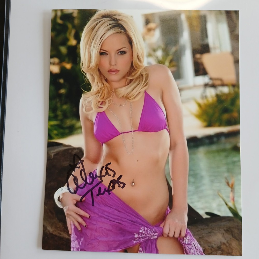 Pornstar Alexis Texas Autographed 8×10 Photo