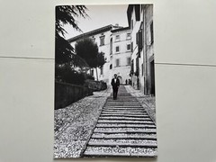 Orig Barite Photo 30x20cm Circa 1958 Composer Gian Carlo Menotti in Spoleto 5